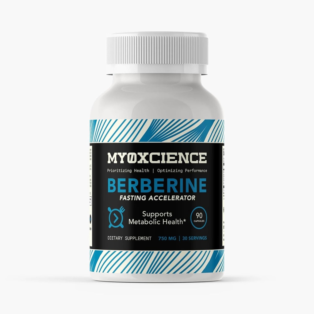 MYOXCIENCE Berberine Fasting Accelerator | Himaberb Berberine HCL with ALA (Alpha Lipoic Acid) and Biotin (90 Capsules)