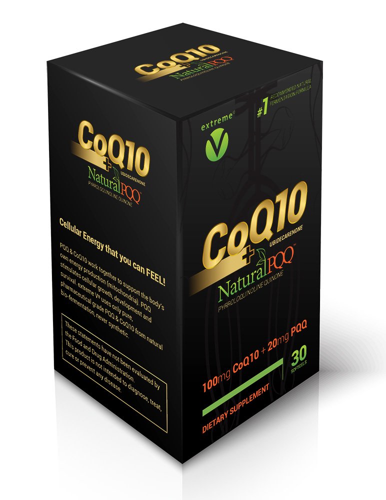 CoQ10 QQ - CoQ10 με φυσικό PQQ - Χορτοφαγικά Softgels