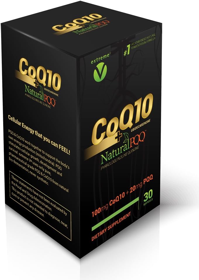 CoQ10 QQ - CoQ10 με φυσικό PQQ - Χορτοφαγικά Softgels