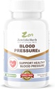 ZEN LIFE HERB Blood PressuREX - Υγεία της καρδιάς Υποστήριξη της αρτηριακής πίεσης συμπλήρωμα-Υποστήριξη της αρτηριακής πίεσης & υγιής κυκλικότητα φυσικά Ginseng Plus Blend 100% καθαρό φυτικό συμπλήρωμα (60 κάψουλες)
