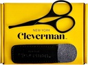 Cleverman Premium Ψαλίδι μαλλιών προσώπου –Επαγγελματικό Ψαλίδι μαλλιών μύτης, καμπυλωτές λεπίδες ασφαλείας και στρογγυλεμένες συμβουλές για το μάτι φρύδι, μουστάκι, γενειάδα, αυτί κούρεμα μαλλιών. Εργαλεία για άνδρες από ανοξείδωτο χάλυβα