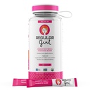 Κανονική γυναίκα οργανική σκόνη, Starter Kit, Prebiotic Fiber συμπλήρωμα και προβιοτικά για τις γυναίκες, 15 μεμονωμένα πακέτα & μπουκάλι, χωρίς γεύση, 15 εξυπηρετούν