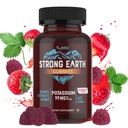 YumVs Συμπληρώματα καλίου Gummies - Φράουλα Γεύση - 99 mg (ως Κιτρικό Κάλιο) ανά Σερβίρισμα - Υποστηρίζει Ηλεκτρολύτη Ισορροπία - Χορτοφαγική Κοσέρ Χαλάλη Χωρίς Γλουτένη Καθαρό Κάλιο Gummies (60 Count)