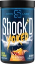 Shock’D Yoked High Stim Pre-Workout – Caffeine, Taurine, Citrulline Malate, Agmatine, Betaine Anhydrous–High Energy & Powerful Muscle Pumps-Nitric Oxide–Flex on The Beach (30 Servings)