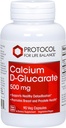 PROTOCOL FOR LIFE BALANCE Calcium D-Glucarate - 500mg Calcium D Glucarate - Detox Support - for Breast & Prostate Health - Non-GMO & Dairy Free - 90 Veg Caps