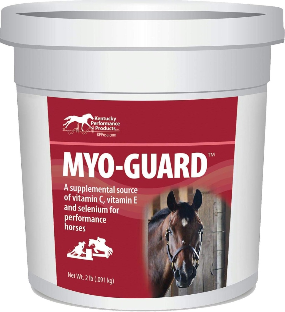 Kentucky Performance Products Myo-Guard, 2 Λίρες, Καθημερινή Αντιοξειδωτική Υποστήριξη για τη μείωση της μυϊκής λύπης στα άλογα απόδοσης