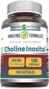 Amazing Formulas Choline & Inositol 500 Mg συμπλήρωμα 