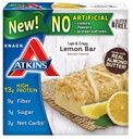 Atkins Snack Light Crispy Lemon Bar, 5 Little Bars (Συσκευασία του 2)