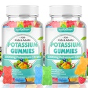 softbear Κάλιο Citrate Gummies, Υψηλής ισχύος κάλιο Citrate 1000mg Υποστήριξη Πόδι Cramps & μυϊκή υγεία Κάλιο Gummies για ενήλικες & παιδιά μικτή γεύση φρούτων 120 Count