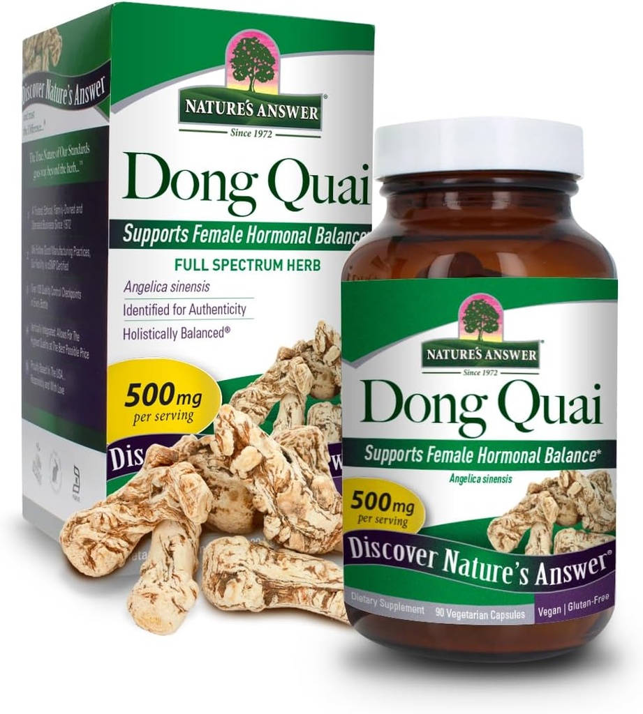 Απάντηση της φύσης Dong Quai Root 1000mg 