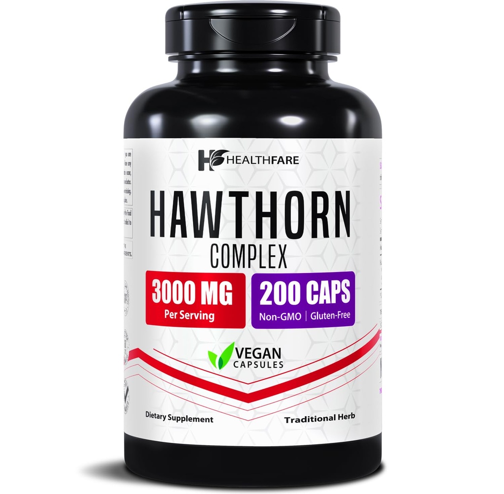 Healthfare Hawthorn Berry συμπλήρωμα εκχύλισμα 3000mg 