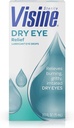 Λιπαντικές σταγόνες ματιών Visine Dry Eye Relief με πολυαιθυλένιο Glycol 400 προς Moisturize και Soothe Irrited, Gritty και Dry Eyes, Σχεδιασμένο για να λειτουργήσει όπως πραγματικά δάκρυα, 0,5 fl. oz