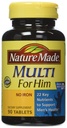 Nature Made Multivitamin for Him, Ανδρική Πολυβιταμίνη για Καθημερινή Διατροφική Υποστήριξη, 90 Tablets (Pack of 3)