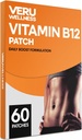 Veru Wellness B12 Ενεργειακό Patch, Φυσικό Patch B12, Garcinia - Αυτοκόλλητο Patch Χρονικής Κυκλοφορίας (60 Ημέρες)