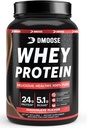 DMoose Whey Protein Powder I 24 g Πρωτεΐνη I 130 Θερμίδες I 5.1 g BCAAs I Φυσική Πρωτεϊνική Σκόνη για Μυϊκά Κερί Σοκολάτα / Βανίλια Γεύση I 2 lbs I 28 Σερβίρει