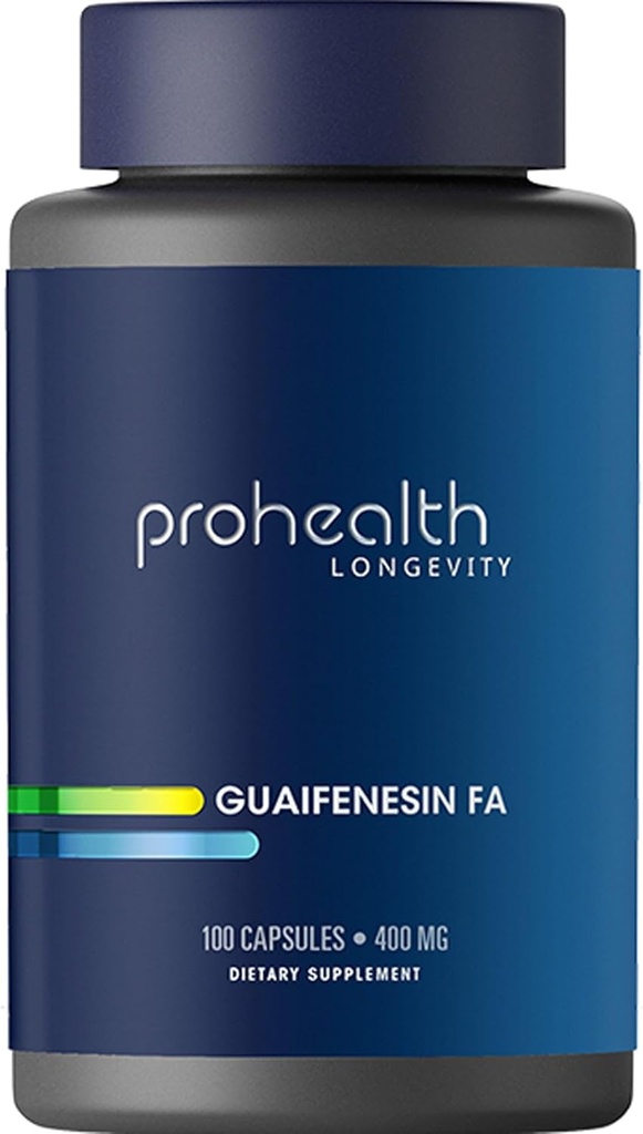 ProHealth Guaifenesin FA (100 Κάψουλες, 400 mg)