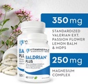 Βιταμίνες 33+ Baldrian® Plus Φυσικό Relaxing Υποστήριξη Τυποποιημένο εκχύλισμα Βαλεριάνας (60)