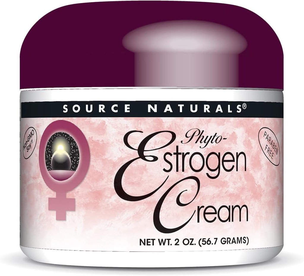 Supersmart Phyto-Estrogen Cream (Advanced Liposomal Delivery) - with Pomegranate, Soy Isoflavone, Lecithin - Phytoestrogen Cream for Women | Non-GMO & Gluten Free - 2 Oz/ 56.7g