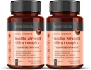 Διπλή δύναμη Silica Complex - 6 Μήνας Προμήθεια! (2000mg εκχύλισμα Horsetail x 180 δισκία( 2 μπουκάλια 90))
