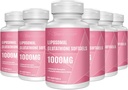 Λιποσωμική Γλουταθειόνη Softgels 1500MG, Μειωμένο συμπλήρωμα γλουταθειόνης με βιταμίνη C, Καλύτερη απορρόφηση, Μη ΓΤΟ Ισχυρό Αντιοξειδωτικό για Υγιή Γήρανση, Αποτοξίνωση, Ανοσοποιητική Υγεία, 360 Softgels