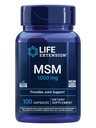 Επέκταση ζωής MSM, 1000 mg, μεθυλοσουλφονυλομεθάνιο, Υποστηρίζει υγιείς αρθρώσεις, αντιοξειδωτική υποστήριξη, χωρίς γλουτένη, μη GMO, 100 κάψουλες