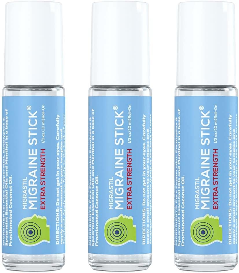 Βασική Vigor Migrastil επιπλέον δύναμη Ημικρανία Stick Advanced Formula. Ισχυρό ρολό Αρωματοθεραπείας με Μέντχολ και αιθέρια έλαια. Όχι Λεβάντα. Φτιαγμένο στις ΗΠΑ.
