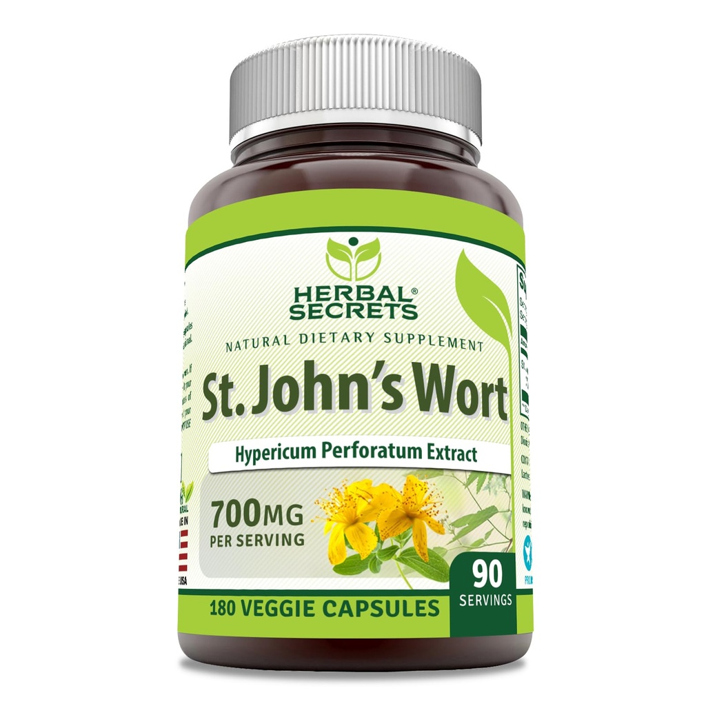Herbal Secrets St. John's Wort 700 Mg 