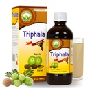BASIC AYURVEDA Triphala Juice | 16.23 Fl Oz (480ml) | Organic Fruit Juice of Amla Bibhitaki & Haritaki | Natural Source of Vitamin C | for Healthy Hair & Digestion