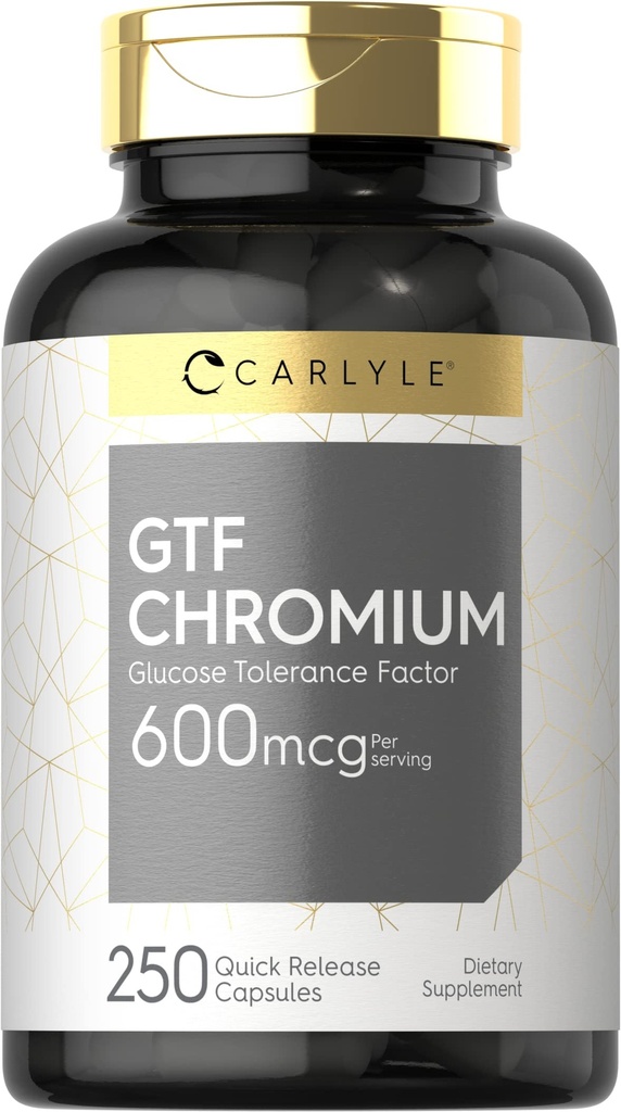 Carlyle GTF Χρώμιο 600 mcg 
