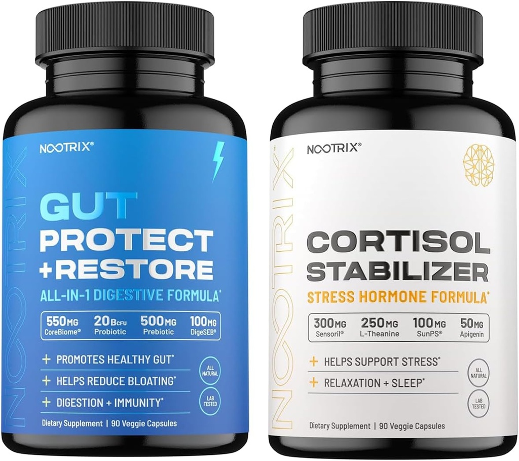Nootrix Cortisol Σταθεροποιητής και διαχειριστής & υποστήριξη υγείας Gut