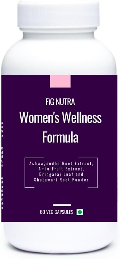 FiG Nutra's Women’s Wellness Formula – Πλήρης υποστήριξη για τη ζωτικότητα, την ανοσία, το άγχος ανακούφιση & ορμονική ισορροπία – 60 Veg Caps