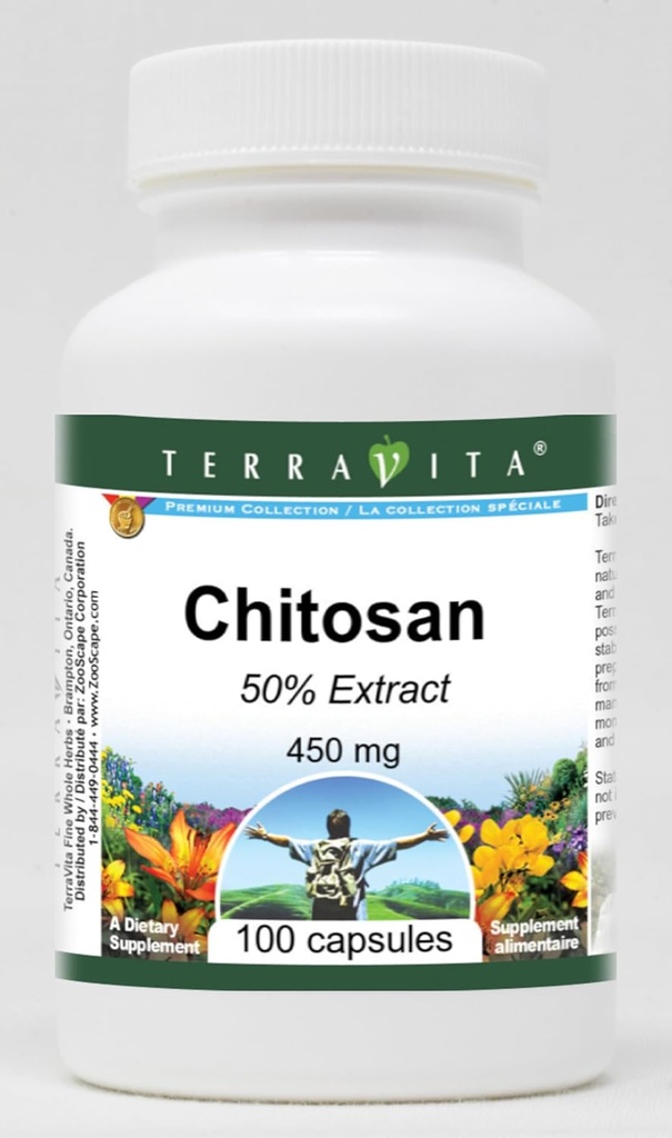Chitosan 50% - 450 mg (100 κάψουλες, ZIN: 51711)