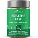 Συμπληρώματα υποστήριξης εισπνοών – Sinus, Lungs, Open & Clear Airways – Seasonal Nasal Health, Bronchial Wellness, Healthy Chest – Quercetin, Vitamin D, Bromelain Pills – 60 Χορτοφαγικές Μαλακές κάψουλες