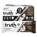 Truth Bar Healthy Snack, Ωμέγα 3 από Chia, Φυτά με βάση, Πρεβιοτικά & Προβιοτικά, Υψηλή ίνα, Χαμηλή ζάχαρη, Keto, Kosher, Σκοτεινή σοκολάτα, Vegan, Χωρίς γλουτένη, 12 Ct, 45g ea.