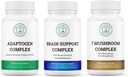 Mushroom Mastery Bundle - Immune Support, Cognitive Boost, and Stress Adaptation