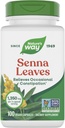 Nature's Way Senna Leaves, Relieves Occasional Constipation*, 1.350 mg ανά 3-Capsule Serving, Μη-GMO Project Επαληθευμένο, 100 Κάψουλες (Packing May Vary)