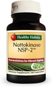 Υγιεινές Συνήθειες Nattokinase NSP2 Συμπλήρωμα Καρδιαγγειακής Υγείας Υψηλής Ικανότητας 60 Αριθμός