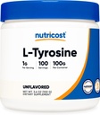 Nutricost L-Τυροσίνης σκόνη 100 γραμμάρια (100 σερβίτσια) - 1G ανά υπηρεσία