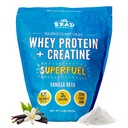 B.rad Superfuel - Grass Fed Whey Protein Isolate Ενισχύεται με Creatine 