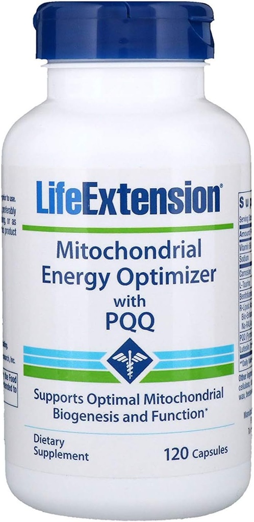 Life Extension Mitochondrial Energy Optimizer with BioPQQ, 120 Capsules