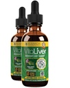VitaLiver - Συμπλήρωμα ηπατικής υγείας - Υποστήριξη Liver Cleanse & Detox - Liquid Delivery for Absorption - Milk Thistle, Artichoke, Chanca Piedra, Dandelion & More!