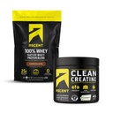Ανάβαση 100% Whey Protein Powder, σοκολάτα 2 lb & Creatine Monohydrate Powder, Unflavoured 45 Σερβιέτες