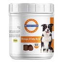 Pharmaceuticals EZ Chew Omega 3 Fatty Acid Soft Chew Max Strength - Dog Omega 3 Supplement - Soft Chew Treats with Fish Oil for Dogs - Large and Giant Dogs - 90 Soft Chews