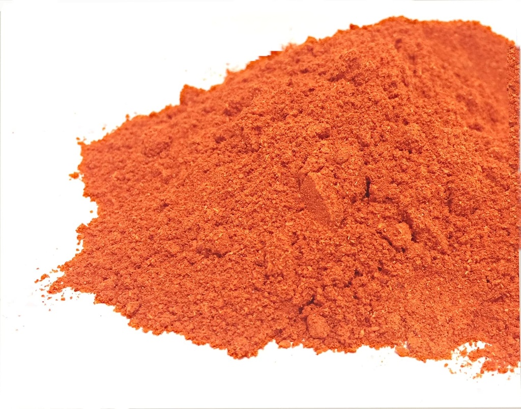 Cayenne Pepper (90.000 HU) - 10 oz. - σε μια επανασφραγιζόμενη τσάντα stand-up με οβάλ παράθυρο - KOSHER