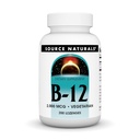Πηγή Naturals Βιταμίνη B-12, υποστηρίζει την παραγωγή ενέργειας, 2000 mcg - 200 χορτοφαγικά λόζεντζ