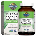 Κήπος Ζωής Βιταμίνη B Complex, 120 Vegan Κάψουλες, Υψηλής ισχύος Βιταμίνες για την Ενέργεια & Μεταβολισμό με B6, Folate & B12 ως Methylcobalamin Plus Probiotics