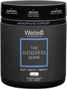 WelleCo The Goddess Elixir, Menopause Supplement for Women with Vitex, Red Clover & B Vitamins, Supports Hormone Balance, Night Sweats & Hot Flashes Relief, 60 Capsules