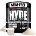 PROSUPPS κ. Hyde Max Αντλία πριν από την προπόνηση σκόνη - Stim-free Preworkout Υποστηρίζει τη ροή του αίματος, τον όγκο των μυών & την αντοχή - Caffeine-free Nitric Oxide Γυμναστήριο & Fitness Συμπληρώματα (Unflaved, 20 Services)