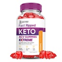 Justified Laboratories Fast Riped Keto ACV Gummies Extreme 2000MG Fast Ripped Keto Gummies Apple Cider Vinegar Formed with Ρόδι Σκόνη χυμού τεύτλων B12 Vegan Non GMO 60 Gummys