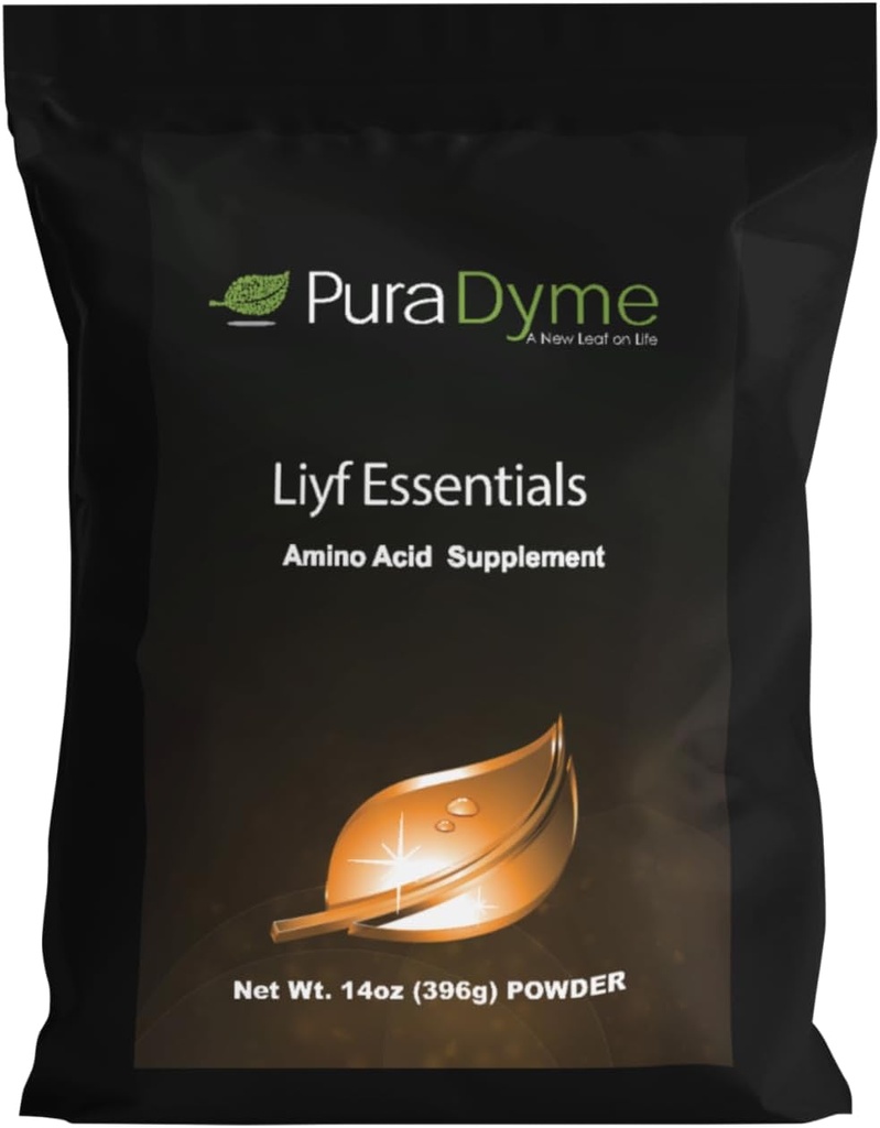 Puradyme Liyf Essential Amino Acid Protein Powder and Dietary Supplement - 14 Ουγγιά - Formed for Promotion of Energy and Longevity